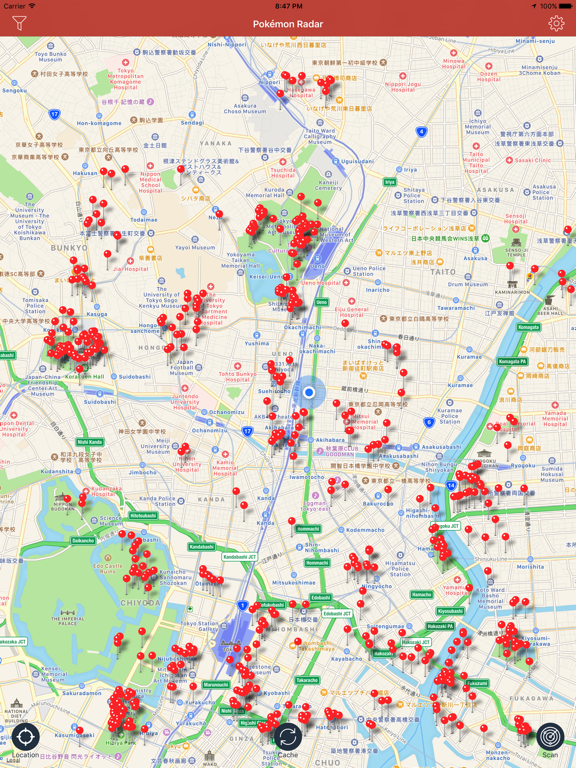 Screenshot #4 pour Poke Map Locator & Radar