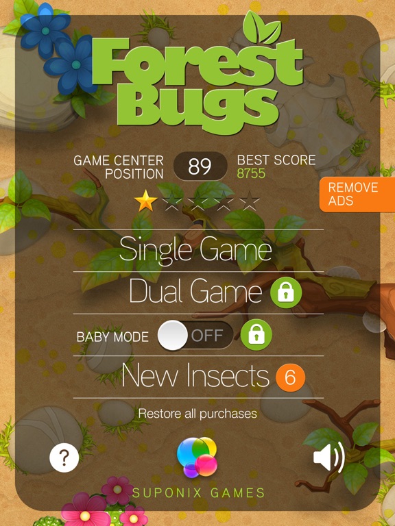 Forest Bugs - an insects in fairytale world! app screenshot 3