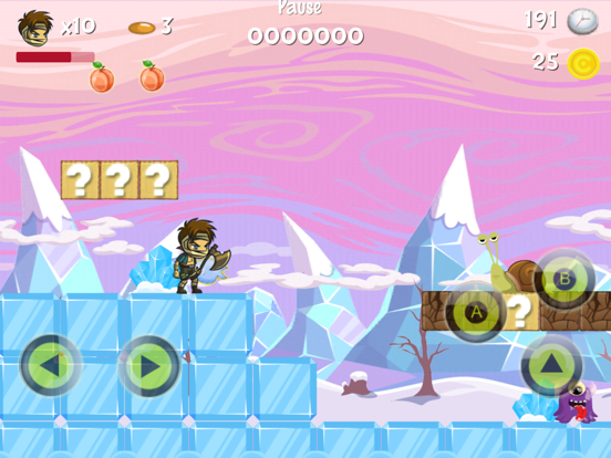 Screenshot #4 pour Super Adventure Run - Classic Platformer Game