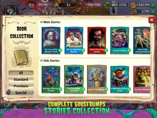 Goosebumps Horror Town iPad app afbeelding 3