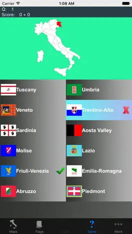 Game screenshot Italy Region Maps and Flags apk