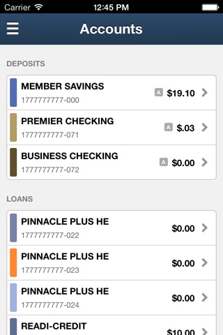 Pinnacle Federal Credit Union screenshot 3