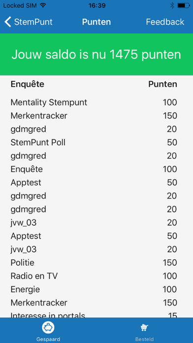 Screenshot #1 pour StemPunt enquête & onderzoek