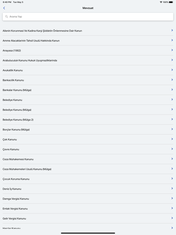 Screenshot #4 pour Afyon Barosu Avukat Asistanı