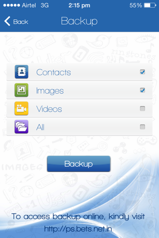 secure backup screenshot 3