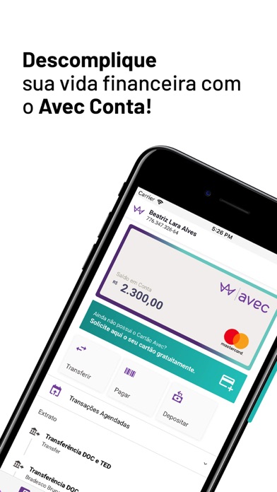 Avec Conta Screenshot