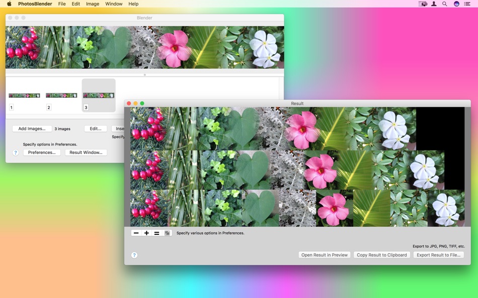 #5. PhotosBlender - Image Blending (macOS) بواسطة: Limit Point Software