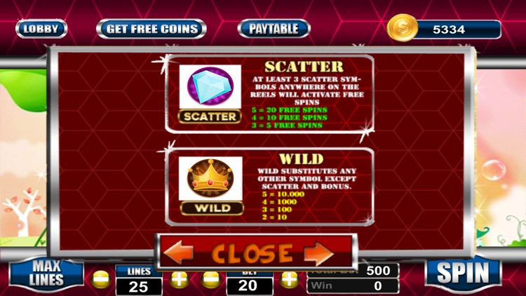 Fantasy Slot Machine Game - New Casino screenshot-3