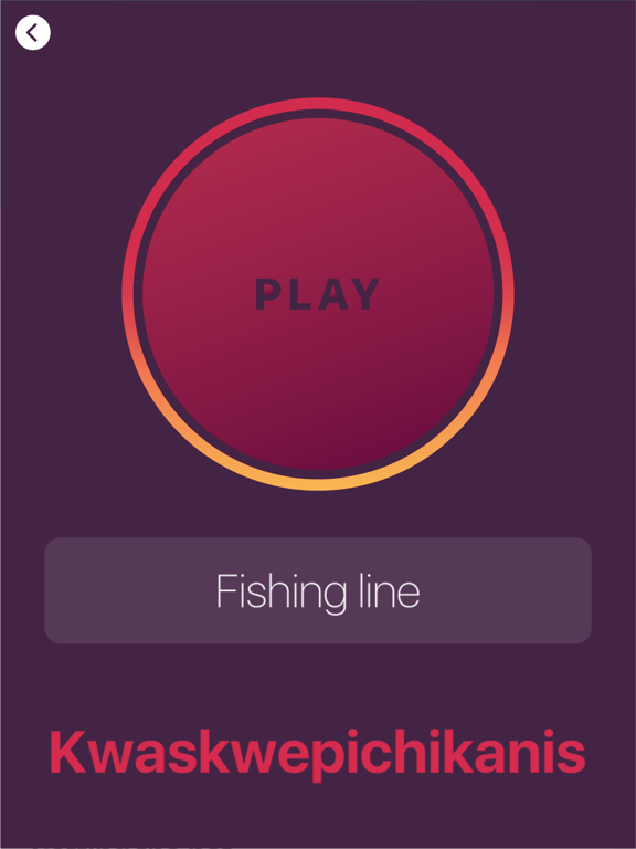 Screenshot #6 pour MCCN Cree Dictionary