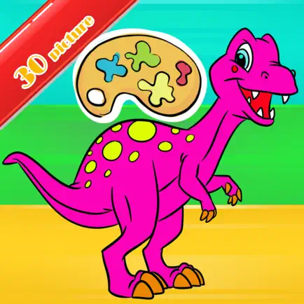 Dinosaur Activities:Coloring Markers Learning Game Cheats