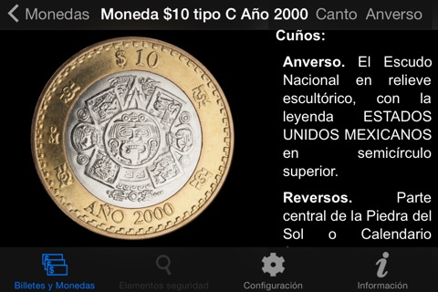 BilletesMx screenshot 2