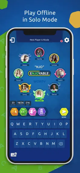 Game screenshot Wordy - Multiplayer Word Game mod apk