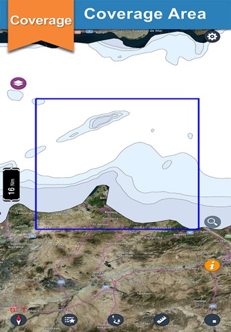 Boating Melilla Nautical Chart screenshot 2