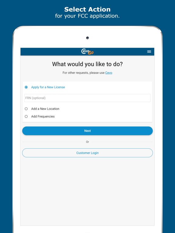 Cevo Go iPad screenshot 2 - Business app