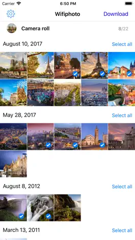 Game screenshot WiFiPhoto apk