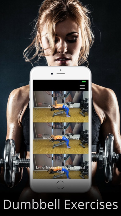 Dumbbell Workout Routine & Exercises Training