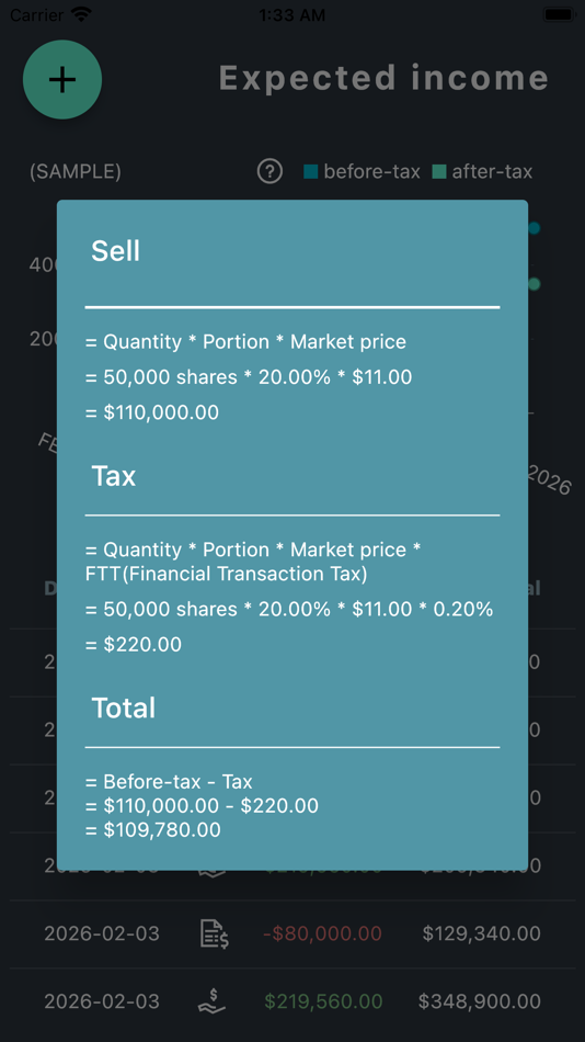#1. Employee Stock Option Calc. (iOS) By: Seunggon Kim