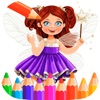 Icon Magic Fairy Coloring Book