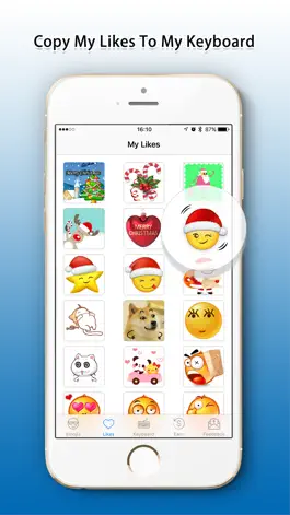 Game screenshot Emoji Added - Christmas Emoji hack