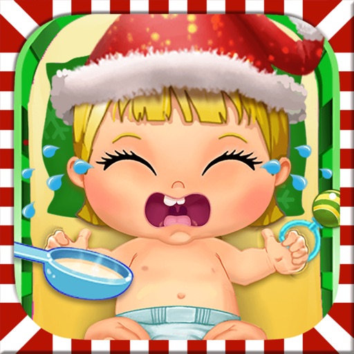 Christmas Newborn Baby Doctor Care - Crazy Nursery Icon