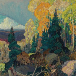 Franklin Carmichael Artworks Stickers