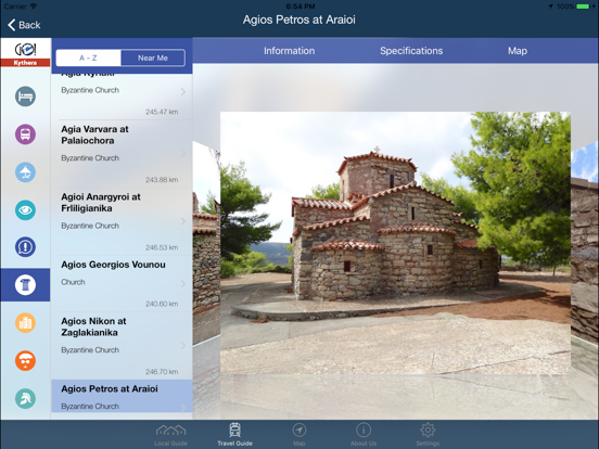 Kythera Guide - Go! Kythera iPad screenshot 5 - Travel app