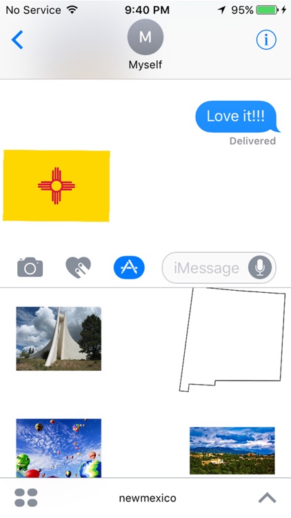 New Mexico Stickers for iMessage