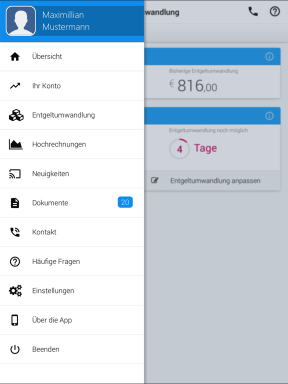 Screenshot #5 pour thyssenkrupp Altersvorsorge