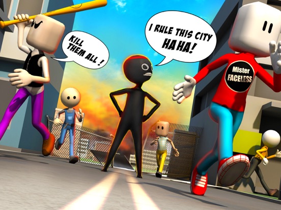 Angry Stick Fighter 2017 iPad screenshot 1 - Games app