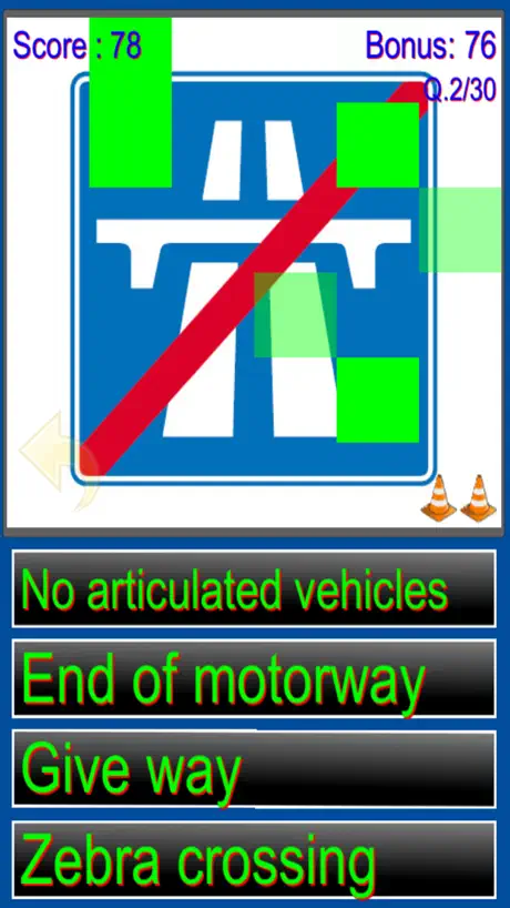 UK Road Signs Quiz