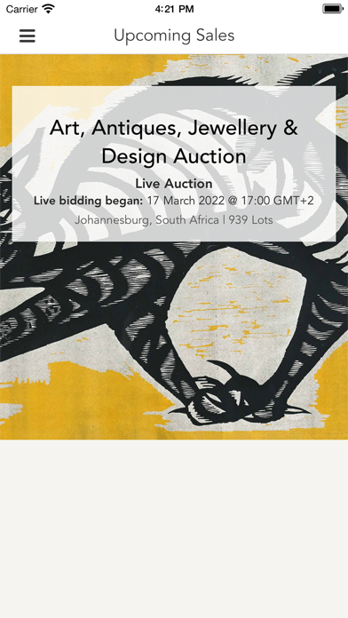 Russell Kaplan Auctioneers Screenshot
