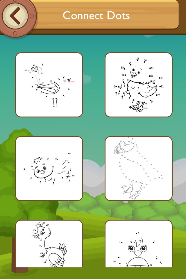 Coloring book - Kids learn to draw birds, animals screenshot 4