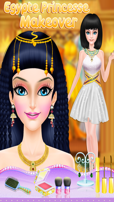 Screenshot #3 pour Salon princesse d’Egypte - jeux Egypte