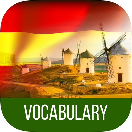 LEARN SPANISH Vocabulary - test and quiz games Icon