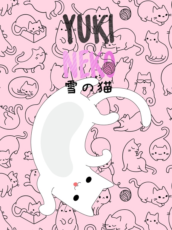 Screenshot #4 pour Yuki Neko - Kitty Cat Fun Pet Stickers