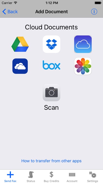 FaxFile - send FAX for iPhone