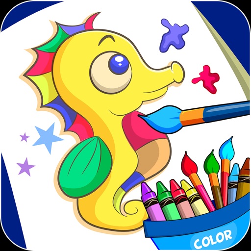 Coloring games - Drawing game icon