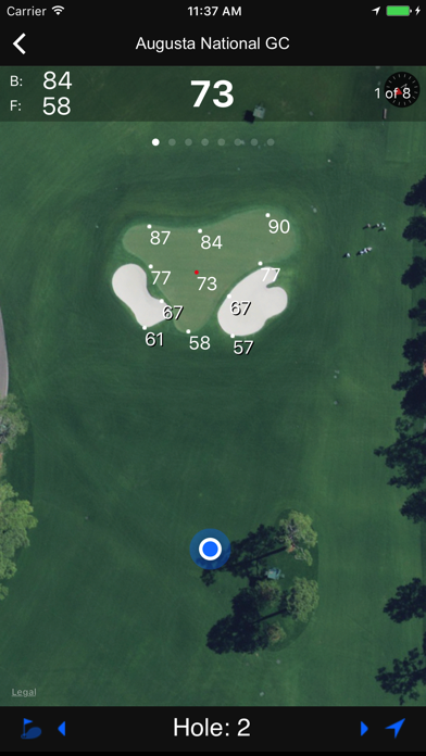 SkyDroid - Golf GPS Screenshot