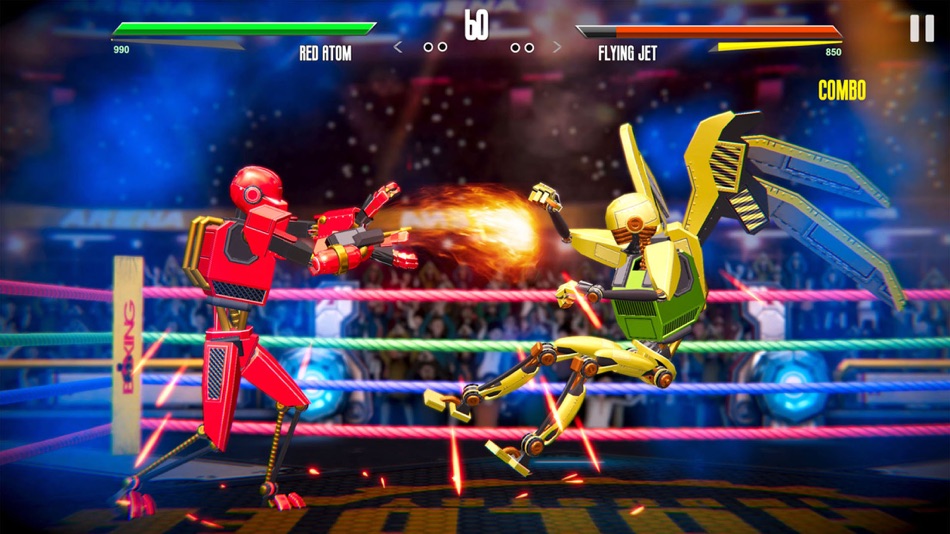 #9. Kick Boxing Robots (iOS) 由: Malik Muhammad Waseem Akram