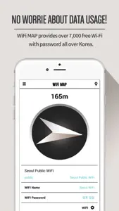 wifi map - free wifi in korea screenshot #1 for iPhone