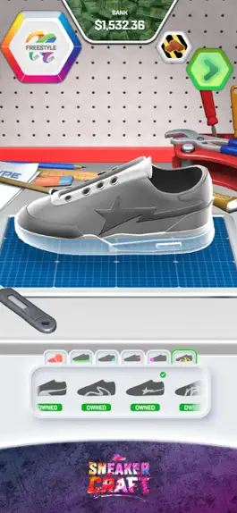 Game screenshot Sneaker Craft! - DIY Shoe Art apk