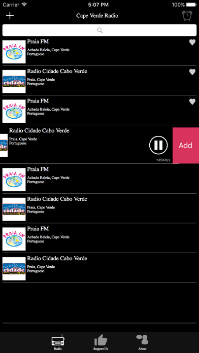 Screenshot 4 of Cape Verde Radio App