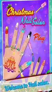 Merry Christmas Nail Salon - Girls games free screenshot #1 for iPhone