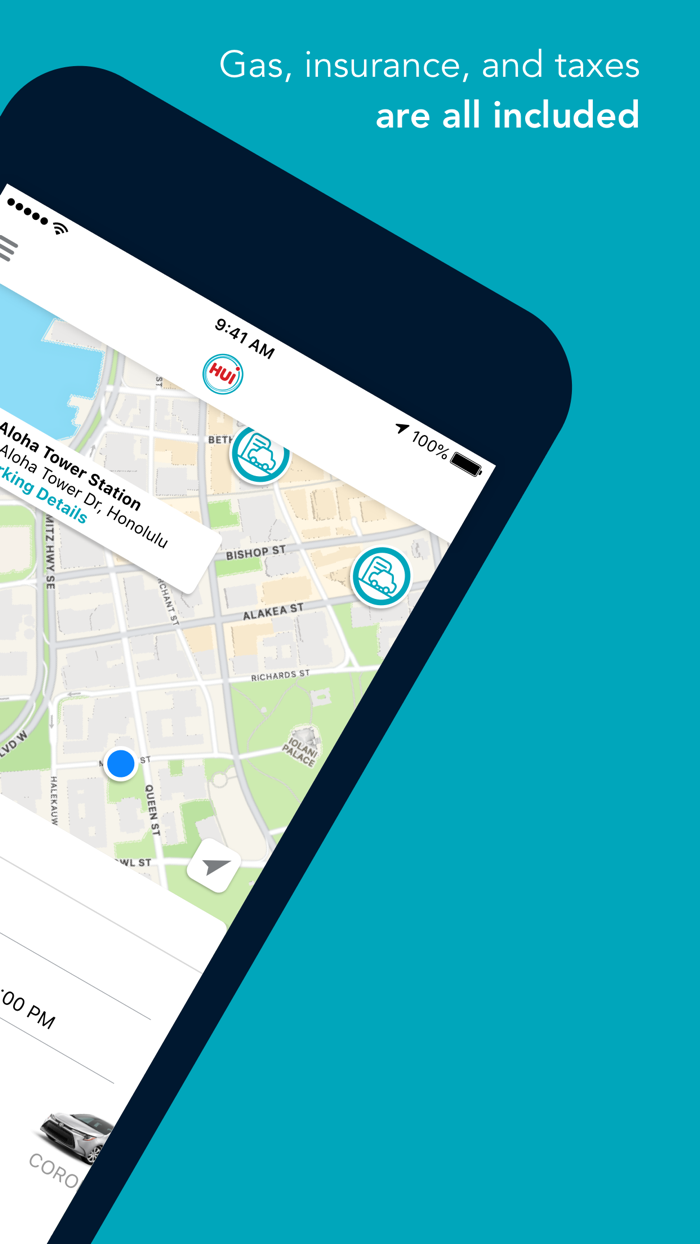 Hui Car Share - Car Rentals