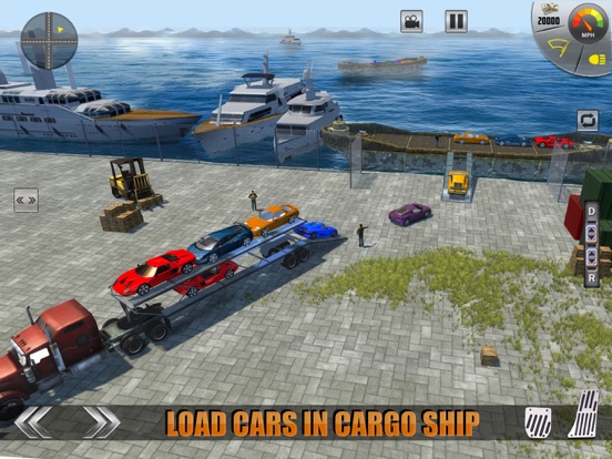 Screenshot #5 pour Car Transporter Truck USA 2017
