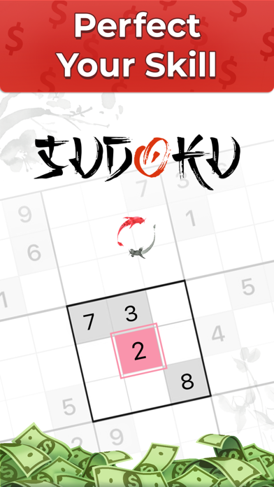 Sudoku: Learn! Solve! Win Cash Screenshot