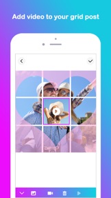 Grid Post Pic Collage Maker screenshot