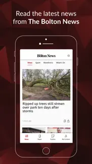the bolton news iphone screenshot 1