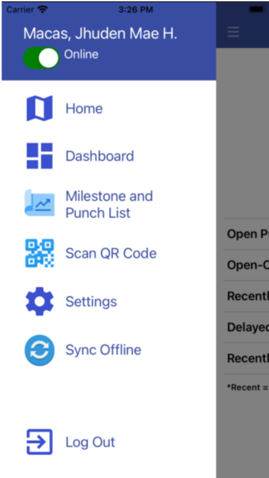 HCOM Inspection Screenshot