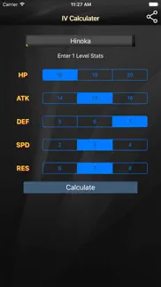 iv calculator for fire emblem heroes + iphone screenshot 1